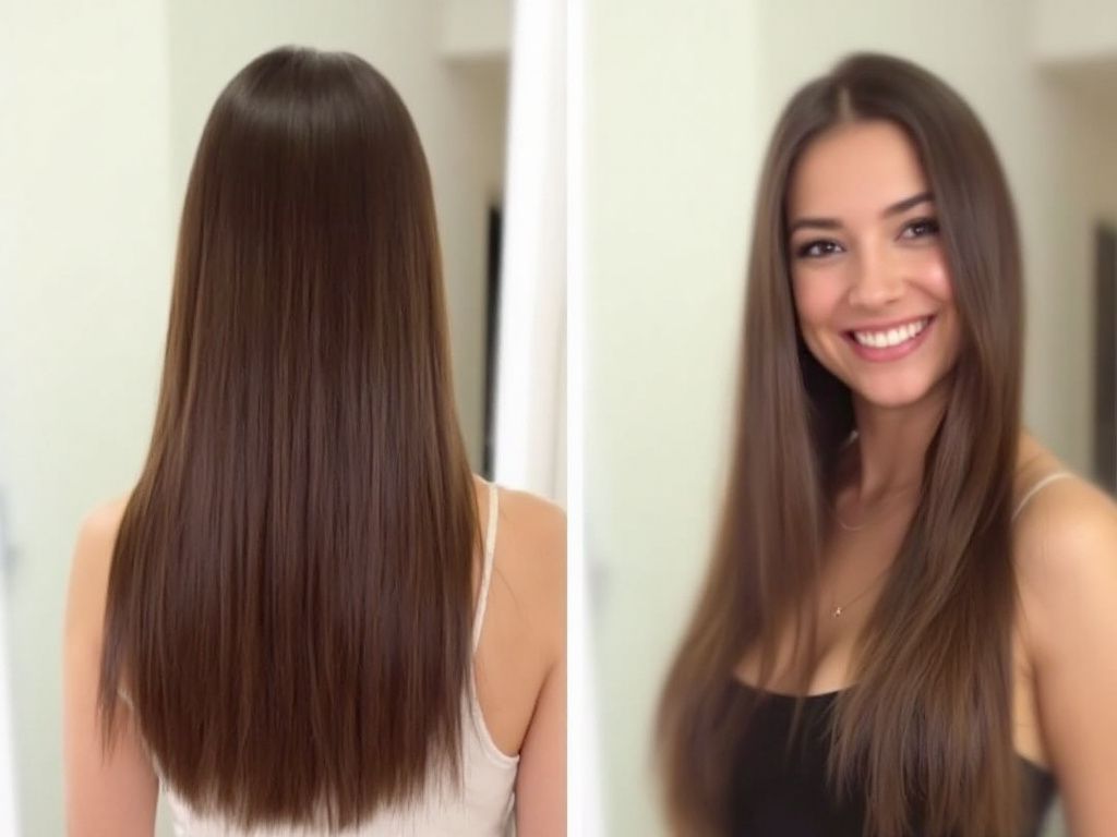 easy straight hair hacks