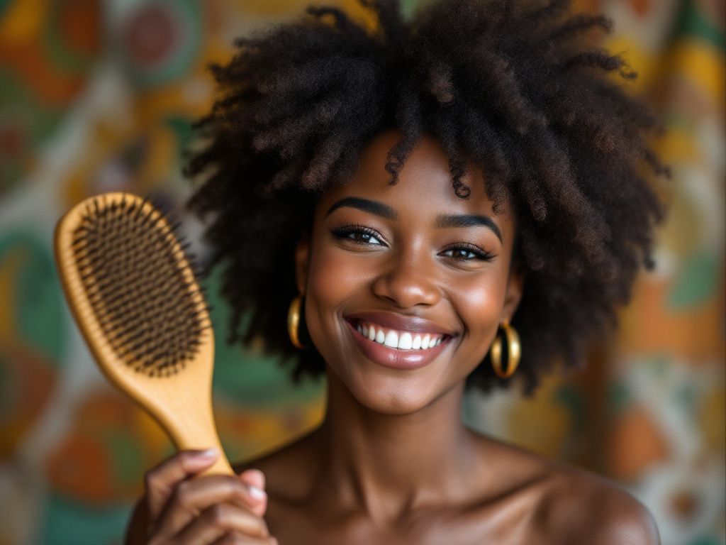 black people brush