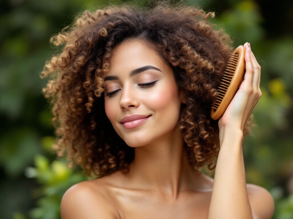 wooden brush for hair growth