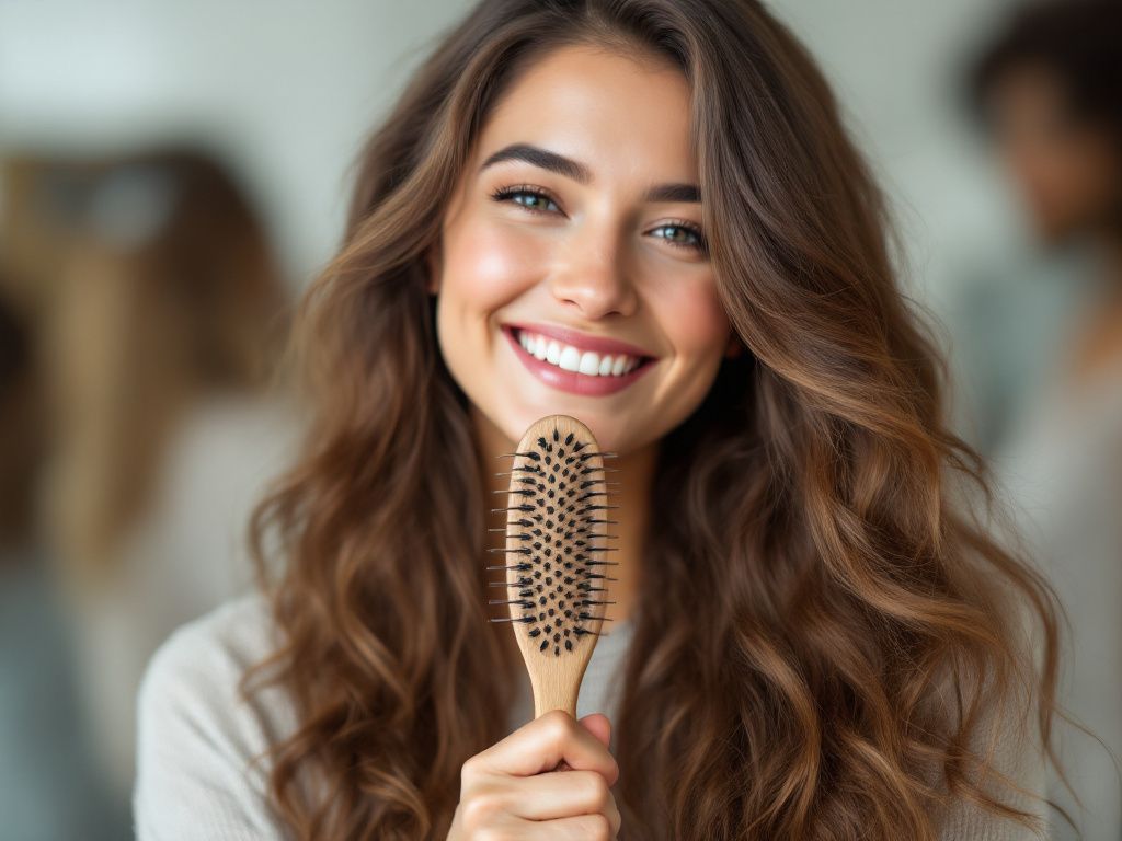 is brushing your hair good