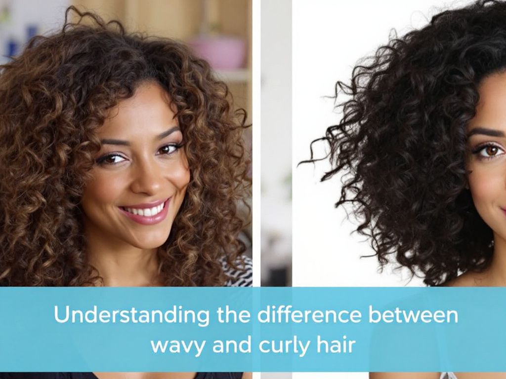 wavy vs curly hair