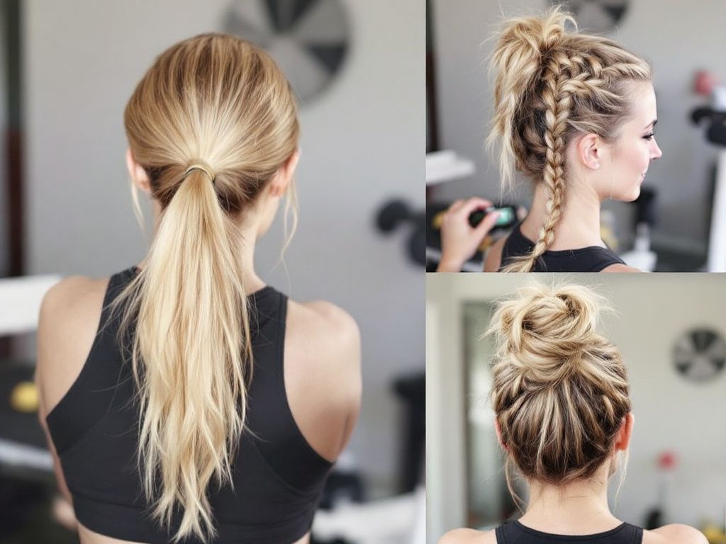 workout hairstyles