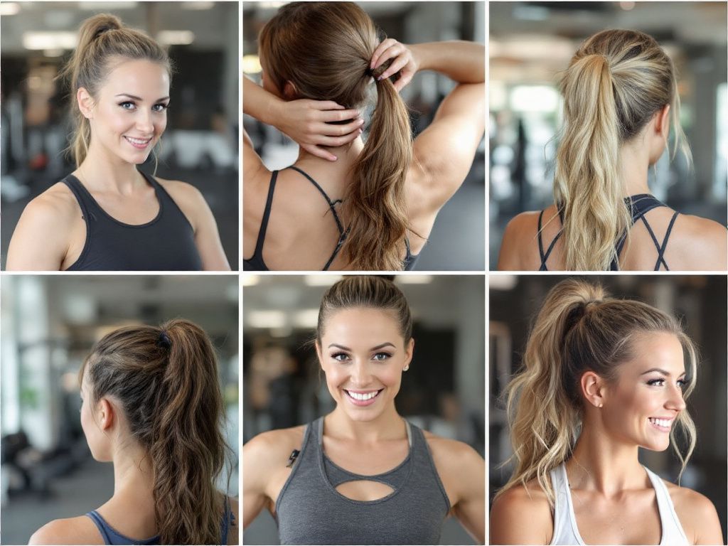 workout hairstyles