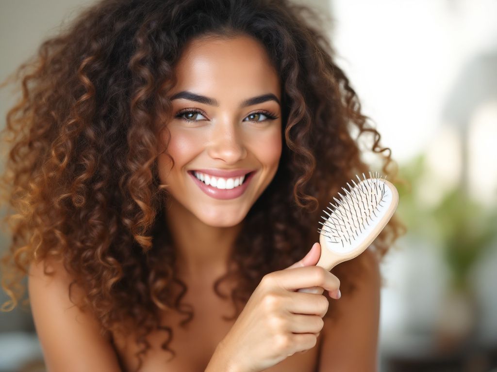 detangling brush curly hair