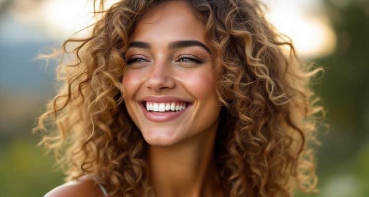 curly hair color trends, colored curls