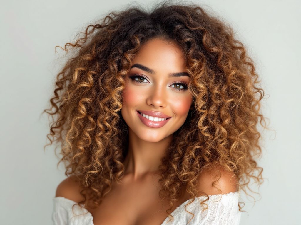 curly hair types, types of hair curls