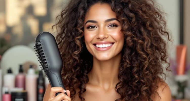new curly hair products, hair tech innovation