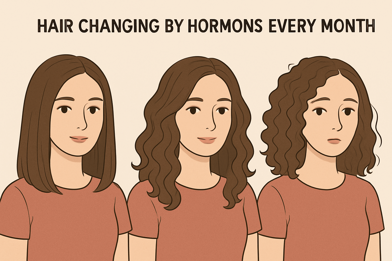 4 Surprising Ways Hair Texture Hormones Are Secretly Transforming Your Locks Every Month