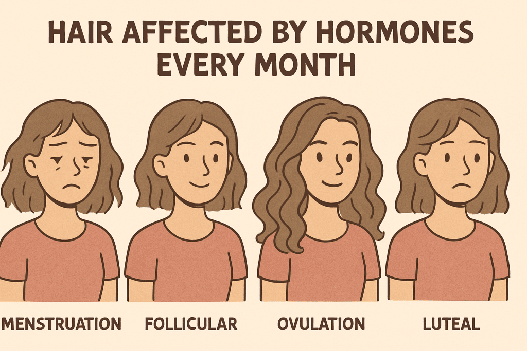 Monthly Changes in Your Hair