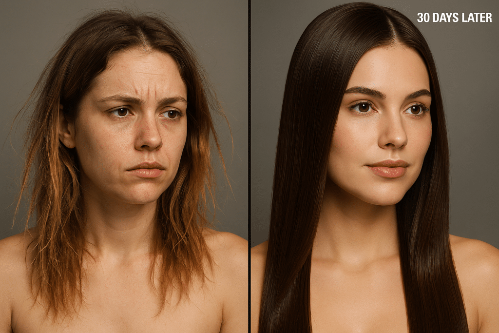 The Revolutionary 30-Day Protocol to Reverse Hair Damage