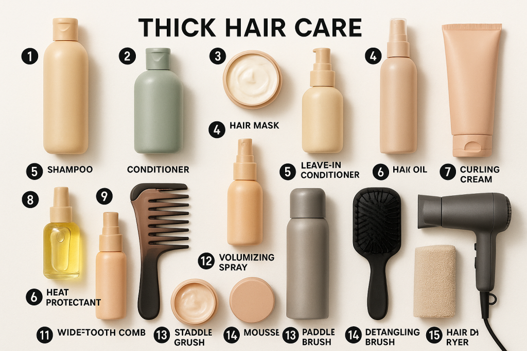 The 15-Step Ultimate Thick Hair Care Guide Routine