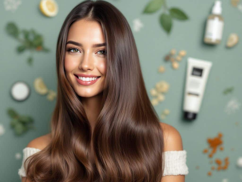 anti frizz curly hair
