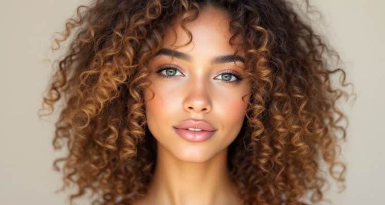 "defining curly hair"