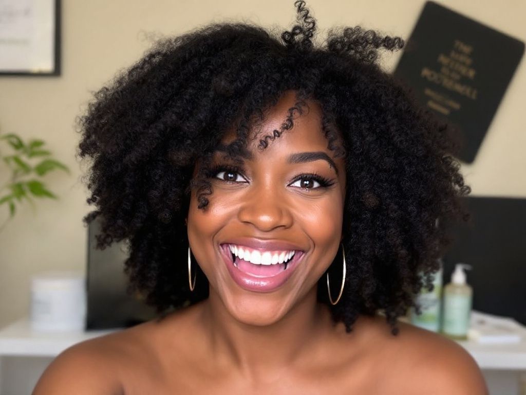 hair journal, texture reflection