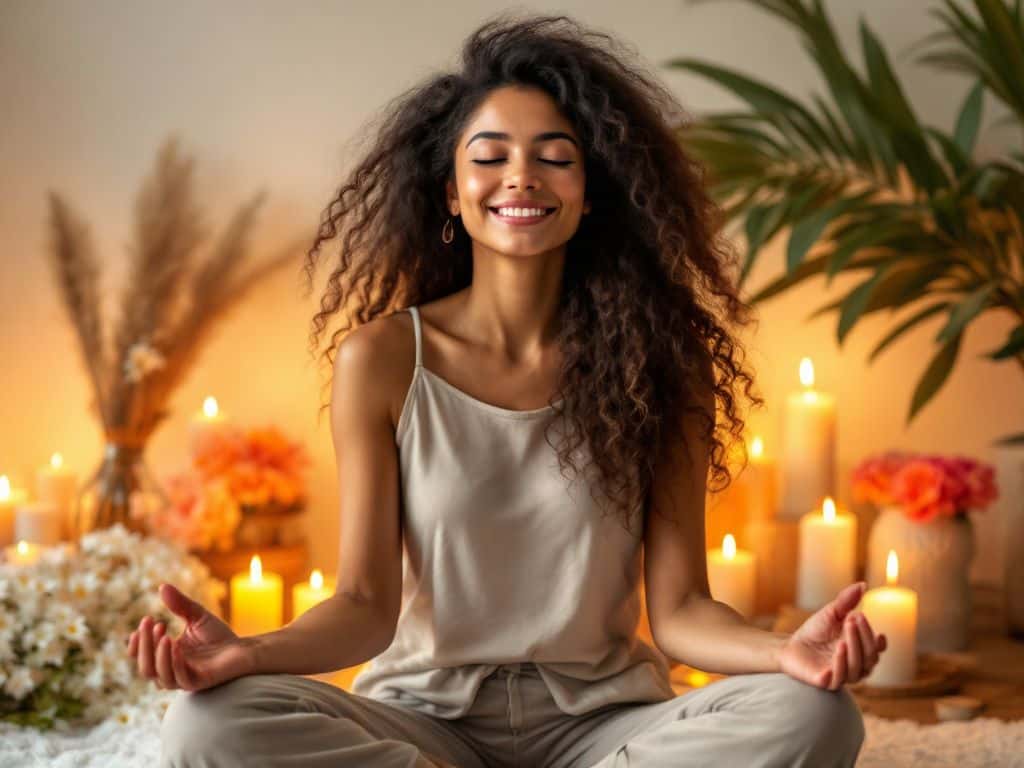 hair meditation, beauty mindfulness