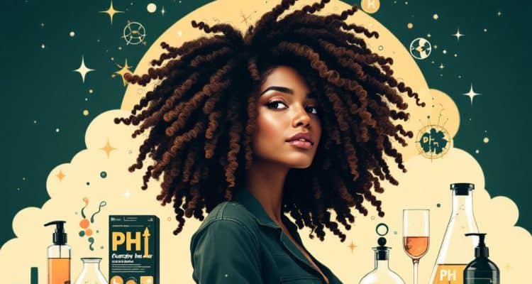 "pH balance curly hair"