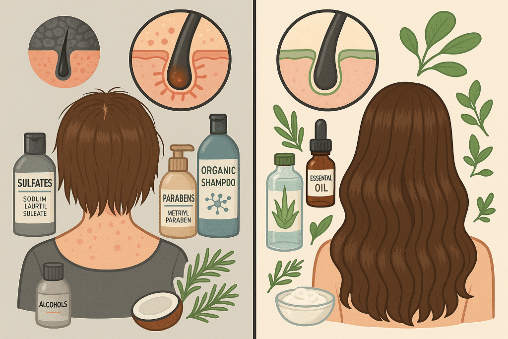 Safe Alternatives to Hair Product Ingredients Hair Loss Triggers