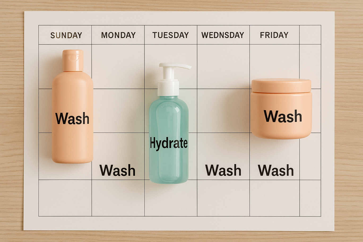 7 Expert Tips on How to Build a Weekly Wash Schedule for Your Hair Type