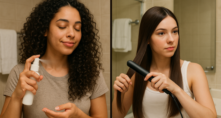 5 Essential Travel Tips for Curly vs Straight Hair: Routine Adjustments on the Go