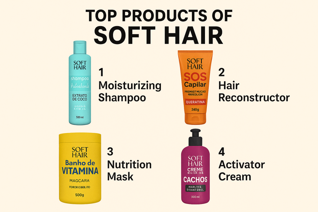 Recommended Hair Products to Make Hair Soft
