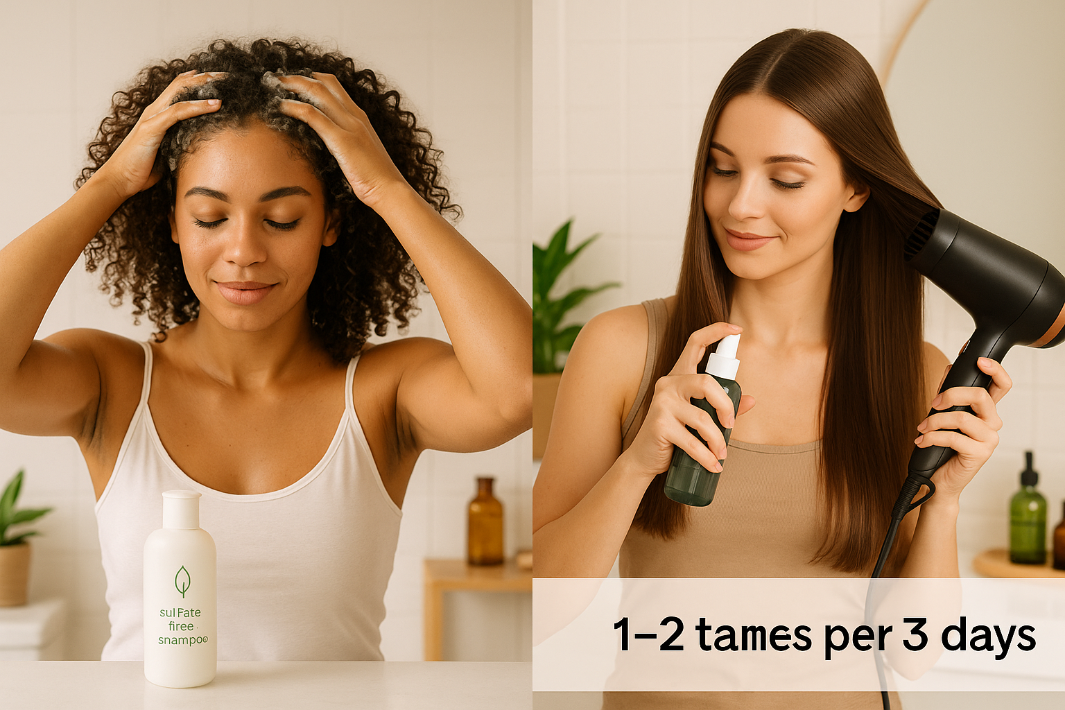 7 Surprising Truths About How Often You Should Wash Curly vs Straight Hair