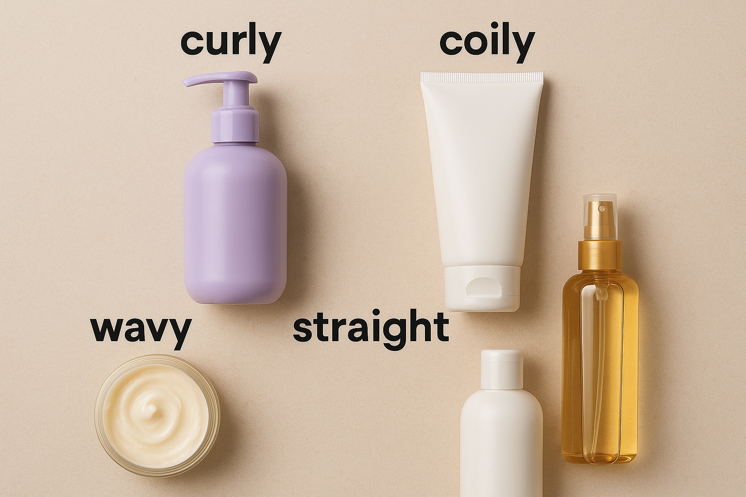 5 Smart Ways to Choose Daily Products Based on Hair Texture — Curly, Coily, Wavy, or Straight
