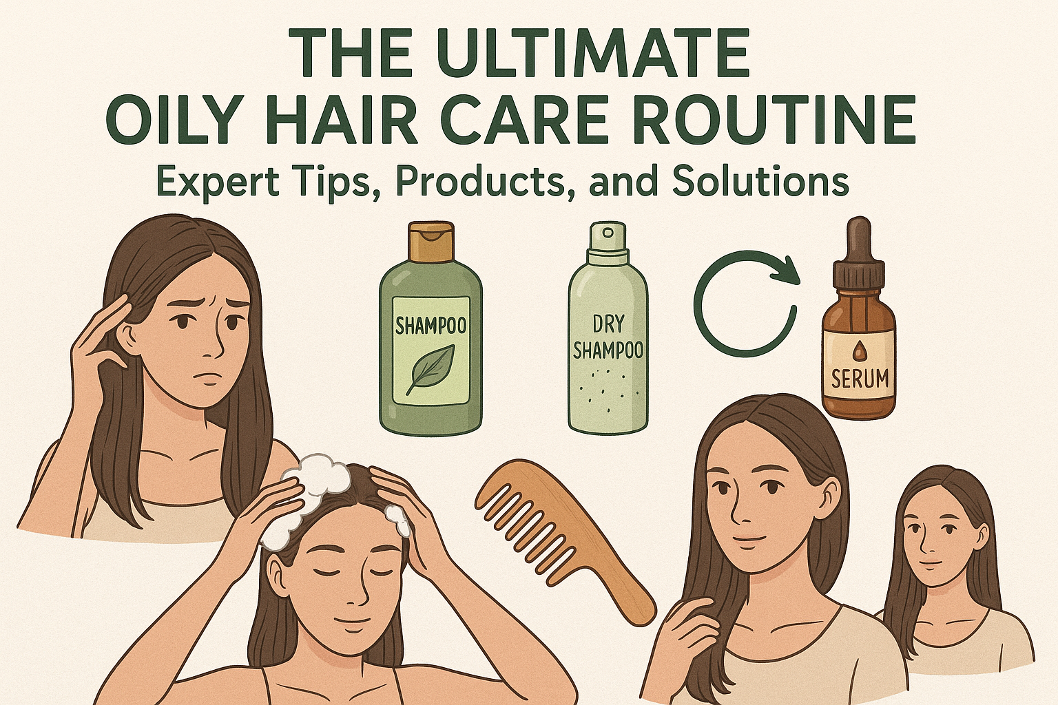 The Ultimate Oily Hair Care Routine: Expert Tips, Products, and Solutions