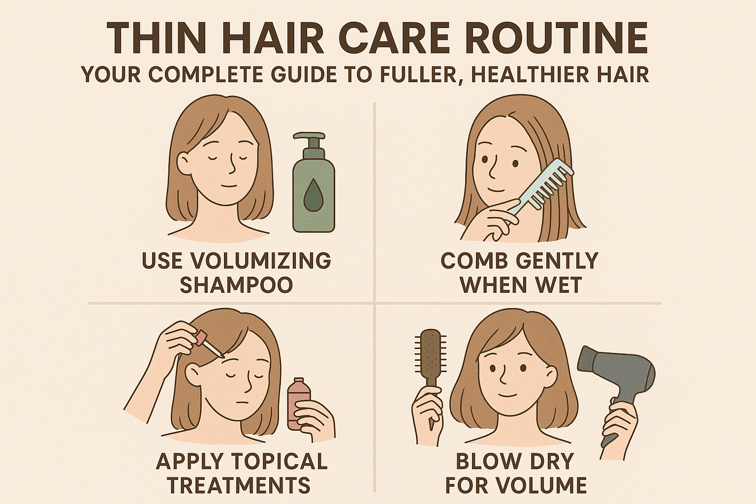 Mastering Your Thin Hair Care Routine: Tips and Products for 2025